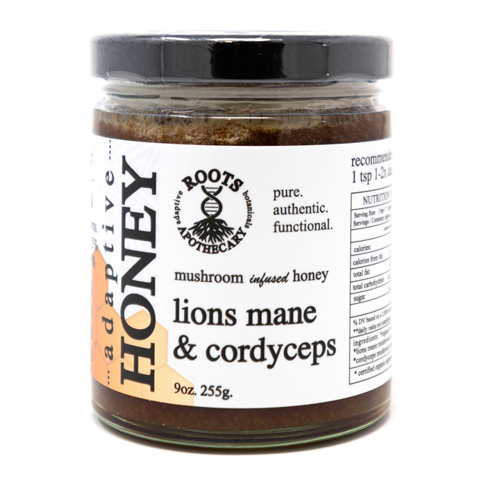 Roots Apothecary - Adaptive Honey. Lion'S Mane & Cordyceps
