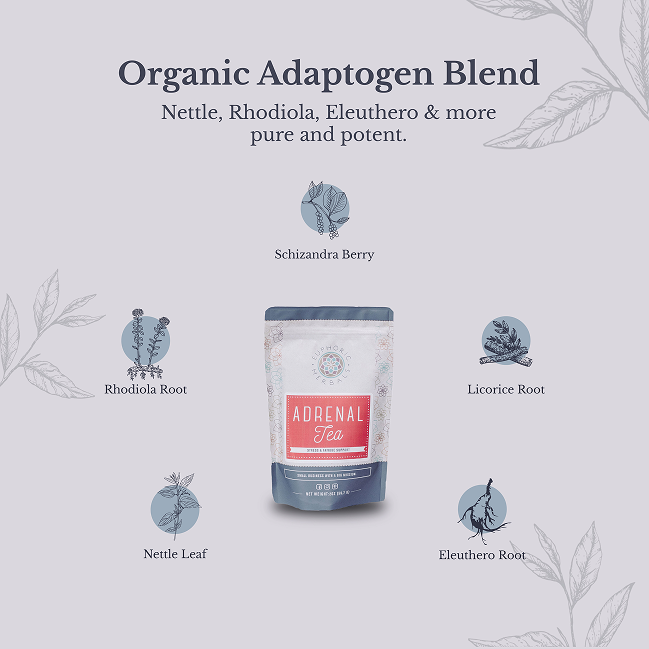 Euphoric Herbals Adrenal Love Tea Herbal Tea
