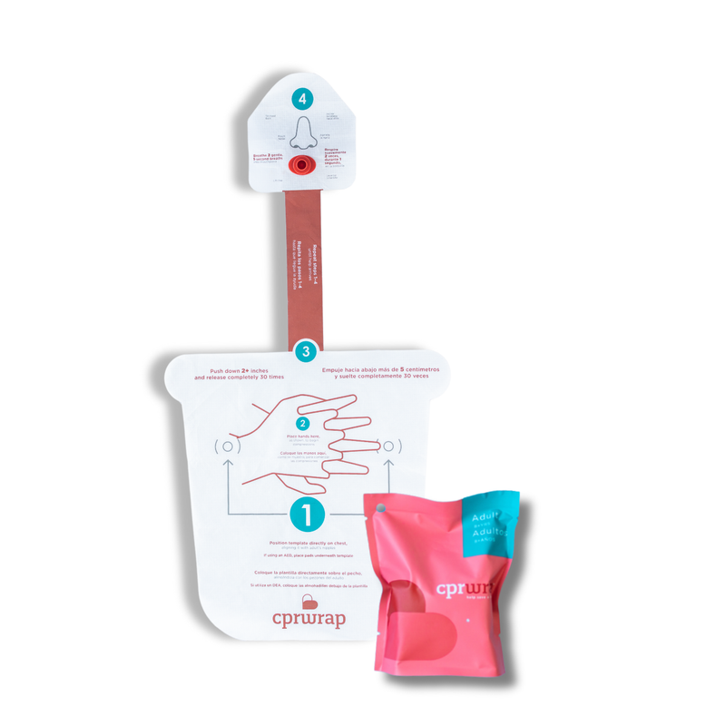 CPR Wrap Bulk Adult CPRWrap™ Aid, Ages 8 & Up