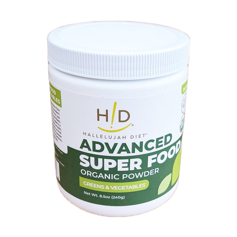 Hallelujah Diet Advanced Superfood, Greens and Vegetable (Plain) Powdered Superfood