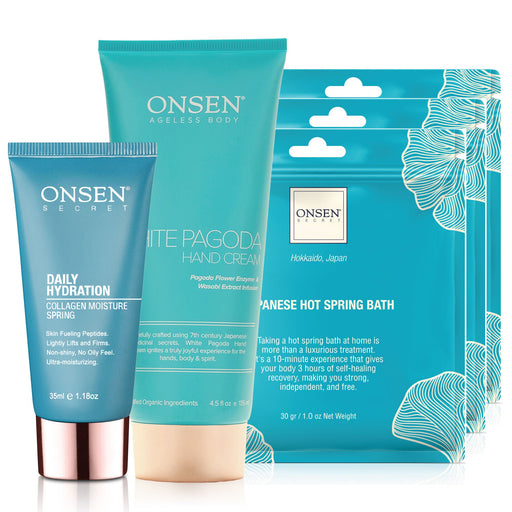 Onsen Secret Face & Body Reboot Kit Skin Care Sets