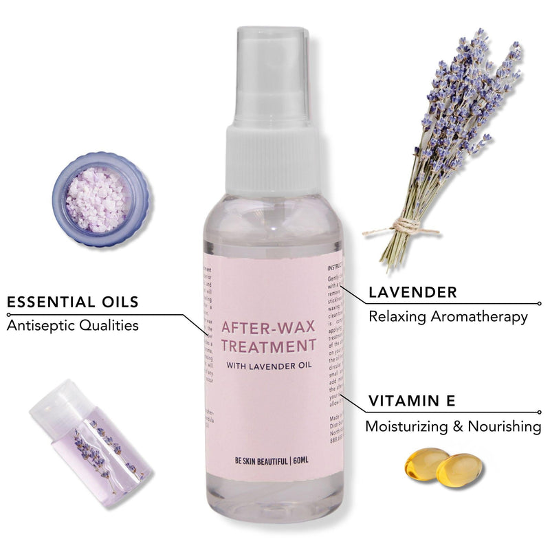 GladGirl Hair Removal After-Wax Skin Care Treatment Eyebrows