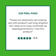 DCL Skincare G20 Radiance Peel Jar