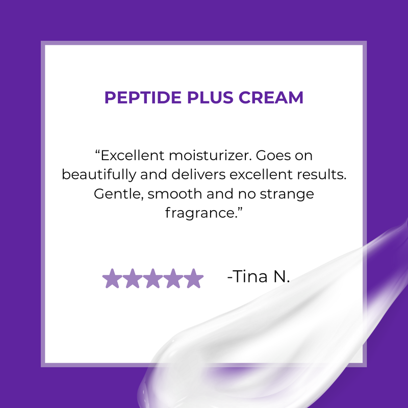 DCL Skincare Peptide Plus Cream jar