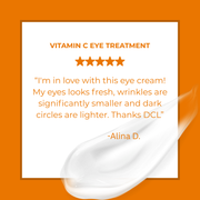 DCL Skincare Vitamin C Eye Treatment Bottle
