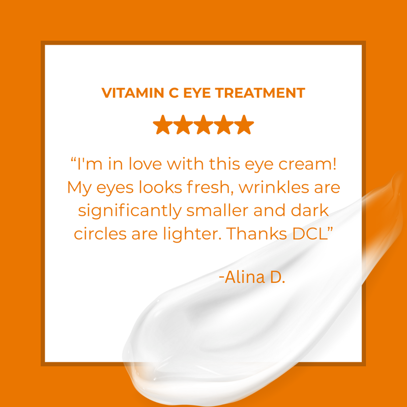 DCL Skincare Vitamin C Eye Treatment Bottle