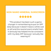 DCL Skincare Non Nano Mineral Sunscreen