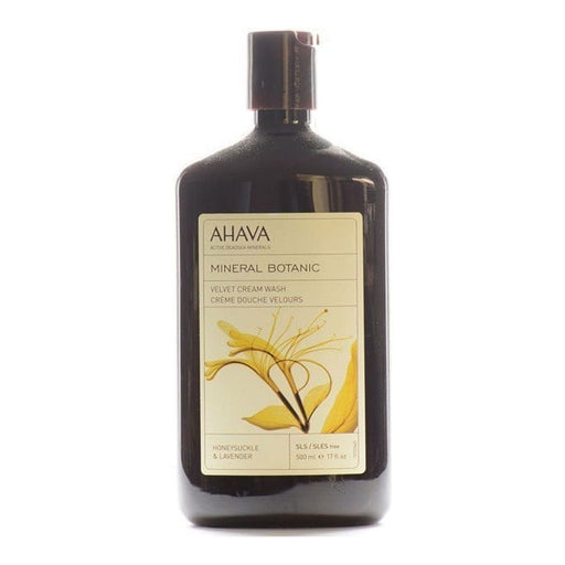 Ahava Honeysuckle & Lavender Mineral Botanic Velvet Cream Wash 17 oz