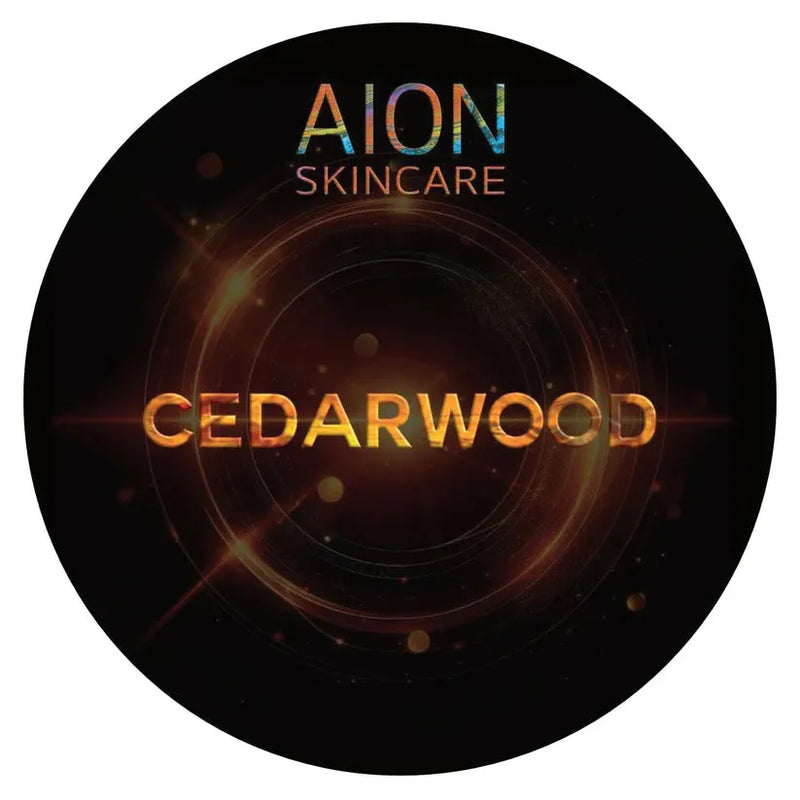 Aion Skincare Aion Skincare Cedarwood Shaving Collection Shaving Set Black Shaving Soap 5oz