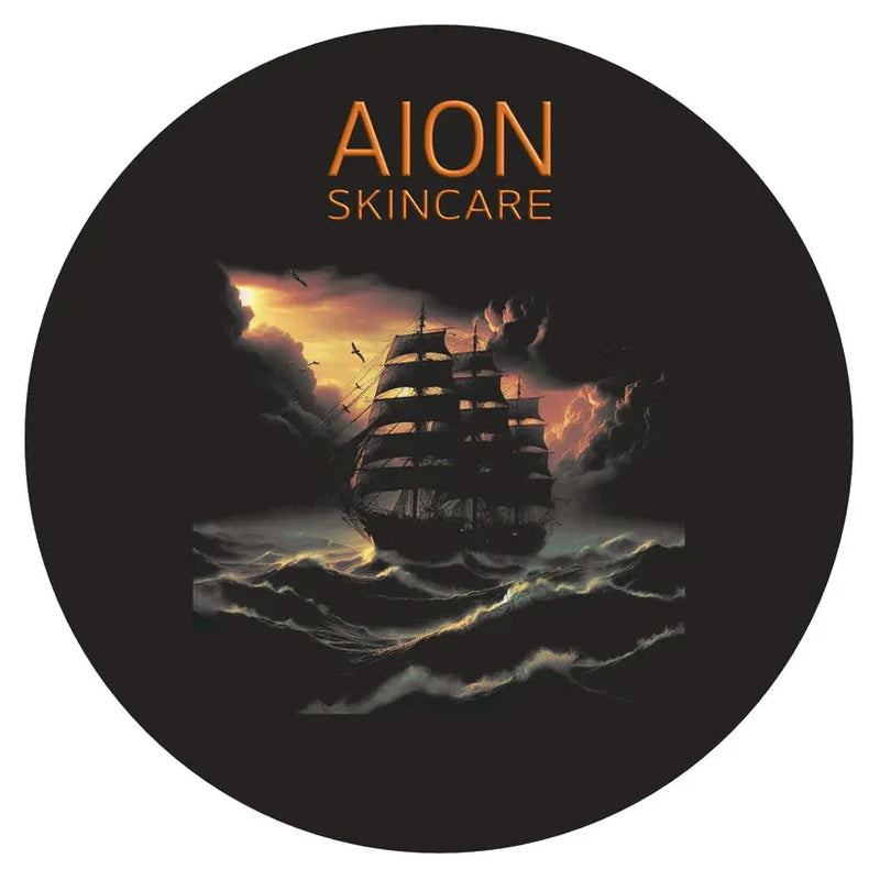 Aion Skincare Aion Skincare Mandarin Bay Shaving Collection Shaving Set Dark Slate Gray Shaving Soap 5oz