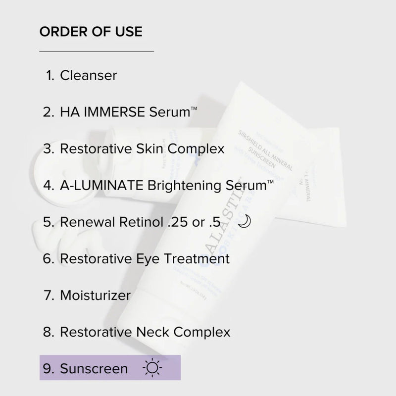 Nava Beauty Alastin Skincare SilkSHIELD All Mineral Sunscreen SPF 30 1.9 Oz Sunscreens Lavender