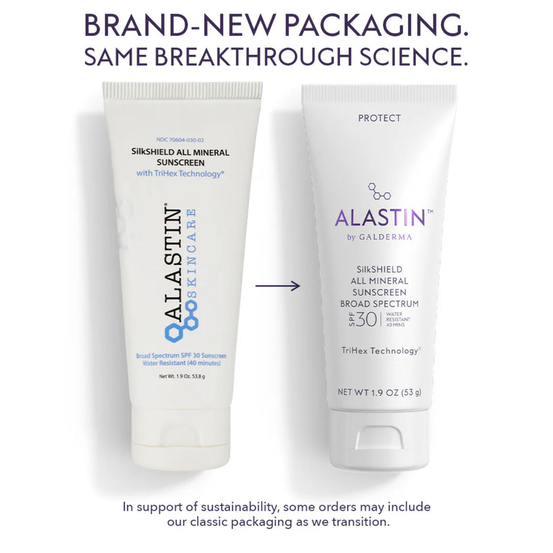 Nava Beauty Alastin Skincare SilkSHIELD All Mineral Sunscreen SPF 30 1.9 Oz Sunscreens White Smoke