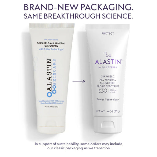 Nava Beauty Alastin Skincare SilkSHIELD All Mineral Sunscreen SPF 30 1.9 Oz Sunscreens White Smoke