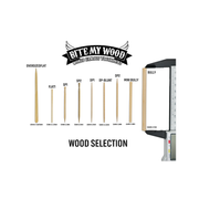 BiteMyWood 36 Qty Unflavored Birchwood Toothpicks in Plastic Tubes Toothpicks