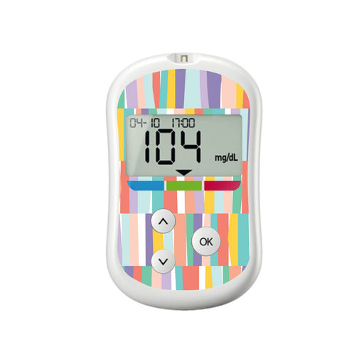 Peelz All Sortsa Stripes OneTouch Verio Flex Glucometer Peelz/Stickers