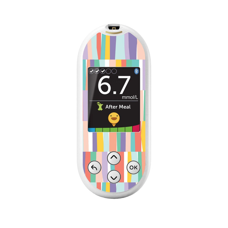 Peelz All Sortsa Stripes OneTouch Verio Reflect Glucometer Peelz/Stickers