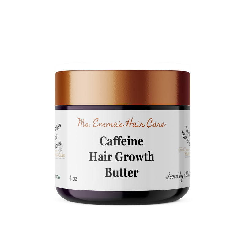 Ms. Emma's Hair Care 4 oz CAFFEINE HAIR GROWTH BUTTER