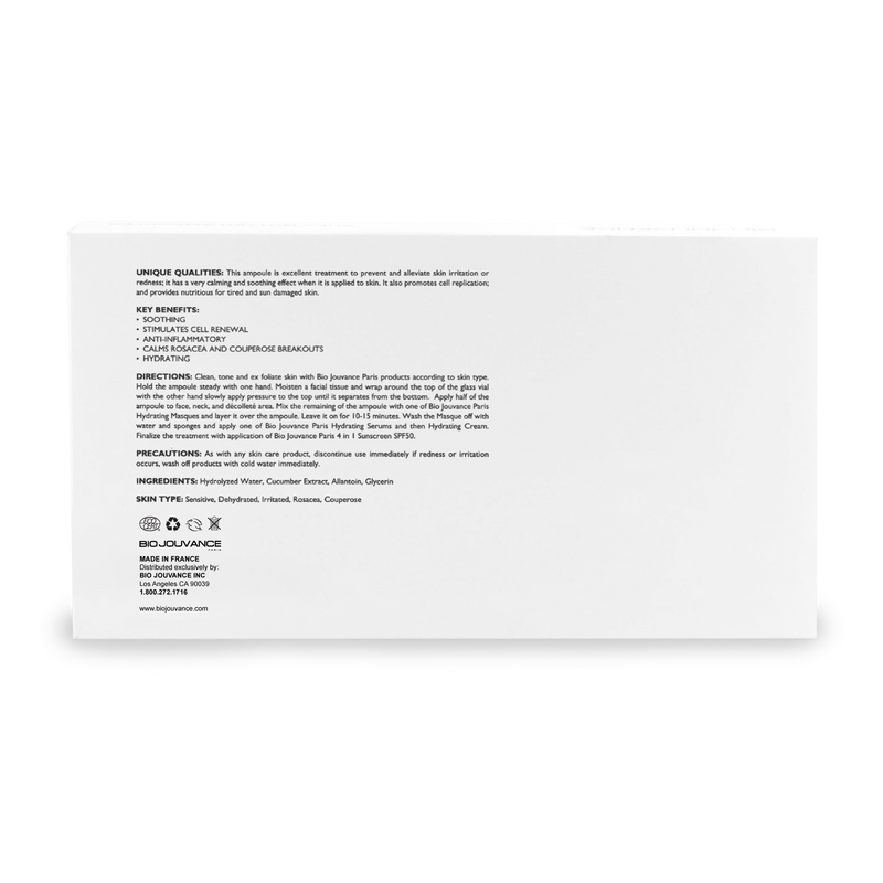 Bio Jouvance Paris Consumer Allantoin & Cucumber Ampoules Wholesale