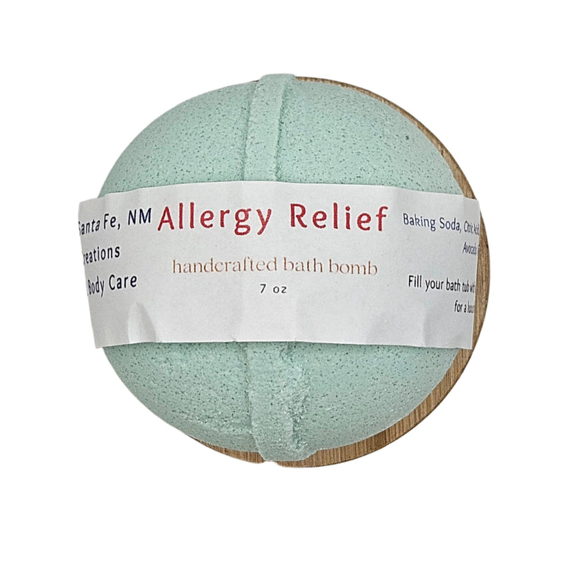 By Robin Creations Seasonal Allergy Relief Bath Fizzies (Bombs) Bath Additives
