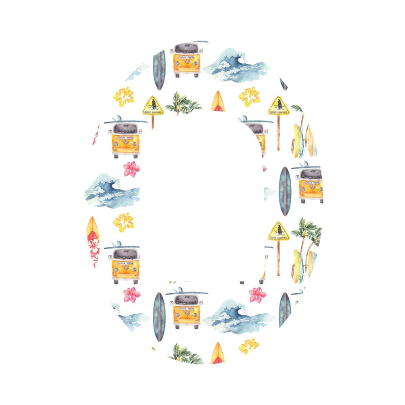 Peelz Aloha Surf Pod Patch Tape - Pump Peelz Patch Medical Tape