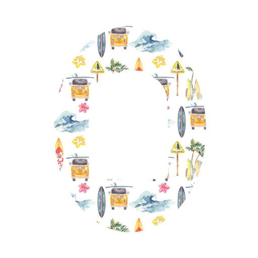 Peelz Aloha Surf Pod Patch Tape - Pump Peelz Patch Medical Tape