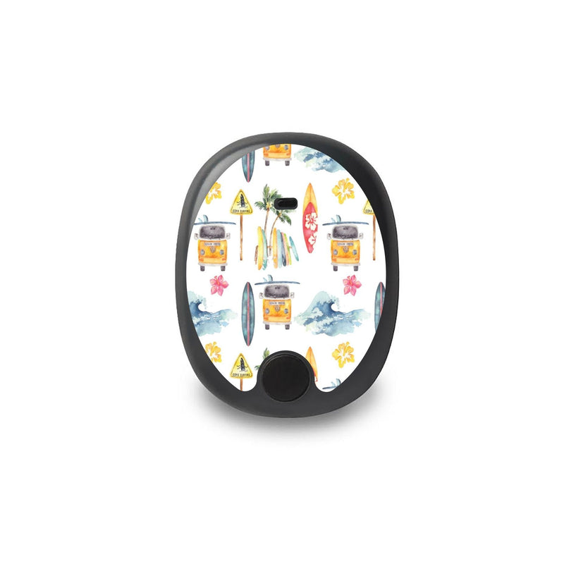 Peelz Aloha Surf for the Eversense Smart Transmitter Peelz/Stickers