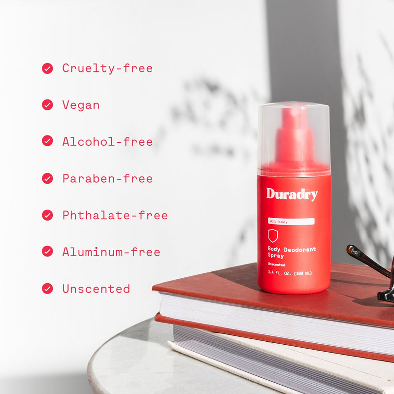 Duradry Body Deodorant Spray Deodorant