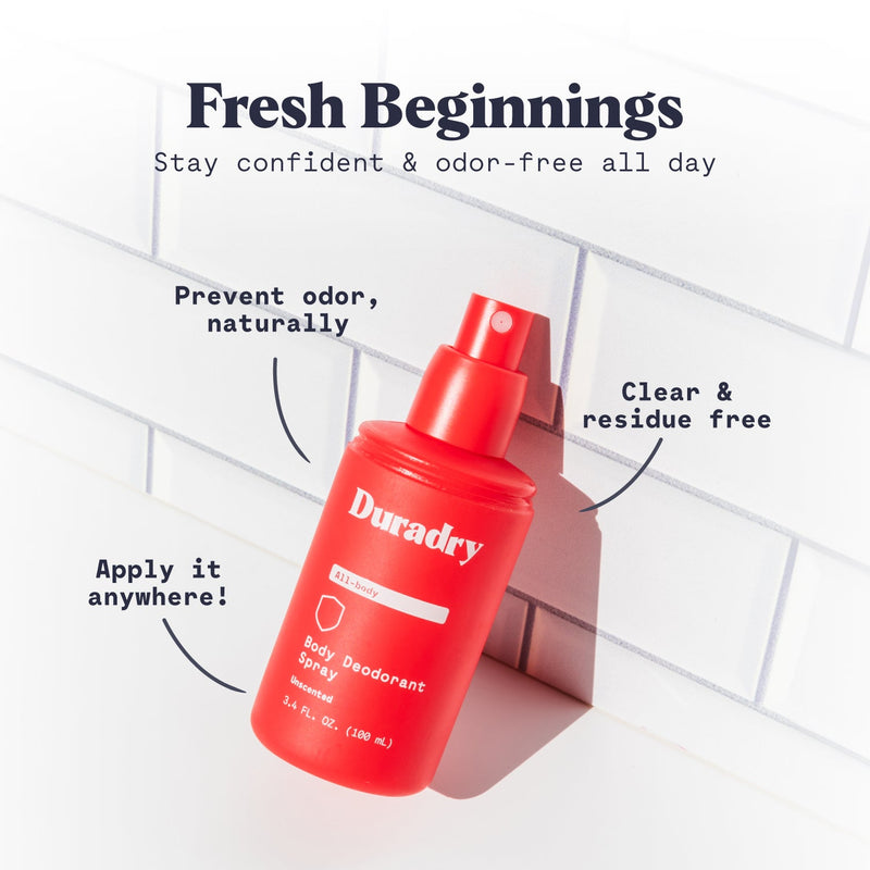 Duradry Body Deodorant Spray Deodorant