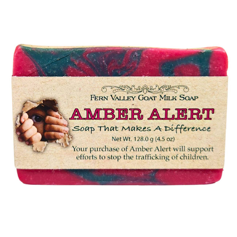 Fern Valley Soap Natural Goat Milk Soap | Amber Alert | Soap That Makes A Difference Goat Milk Soap