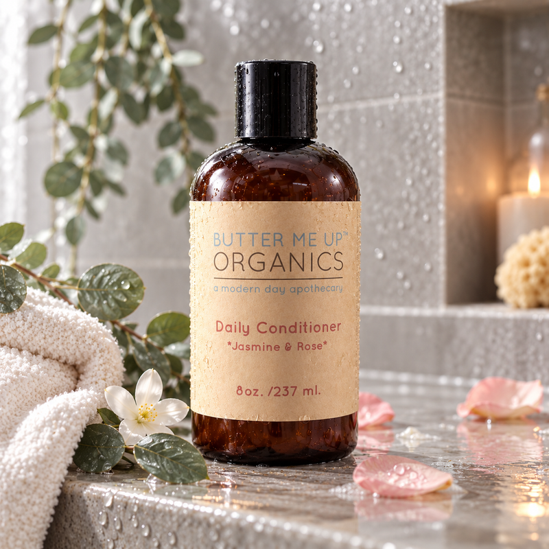 Butter Me Up Organics Organic Conditioner Hair Dark Gray
