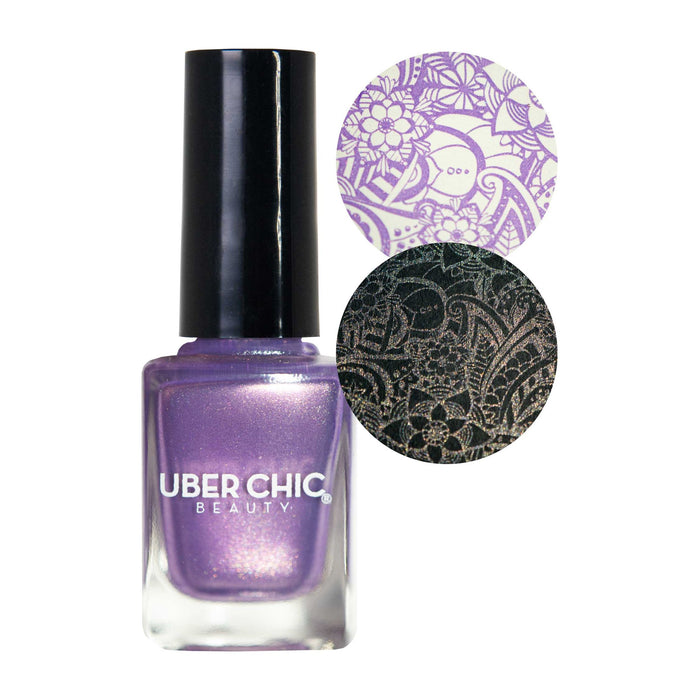 Uberchic Beauty Amethyst   Stamping Polish