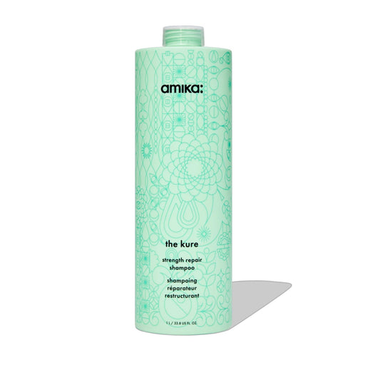 Nava Beauty Amika The Kure Bond Repair Shampoo White Smoke 33.8 Oz