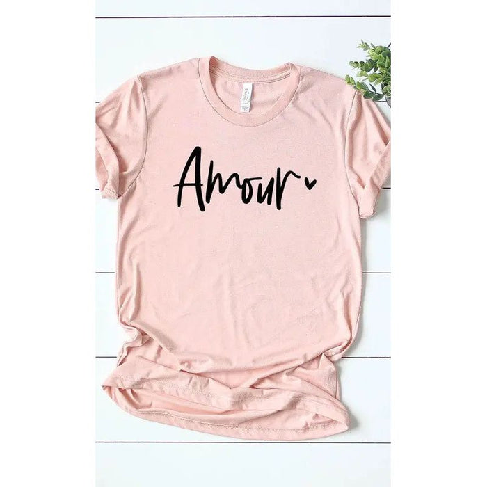 Amour Valentines Graphic Tee