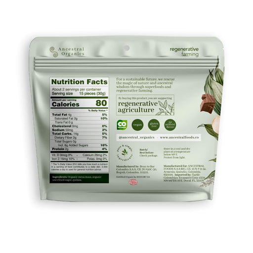Ancestral Organics Organic Dark Chocolate Covered Quinoa