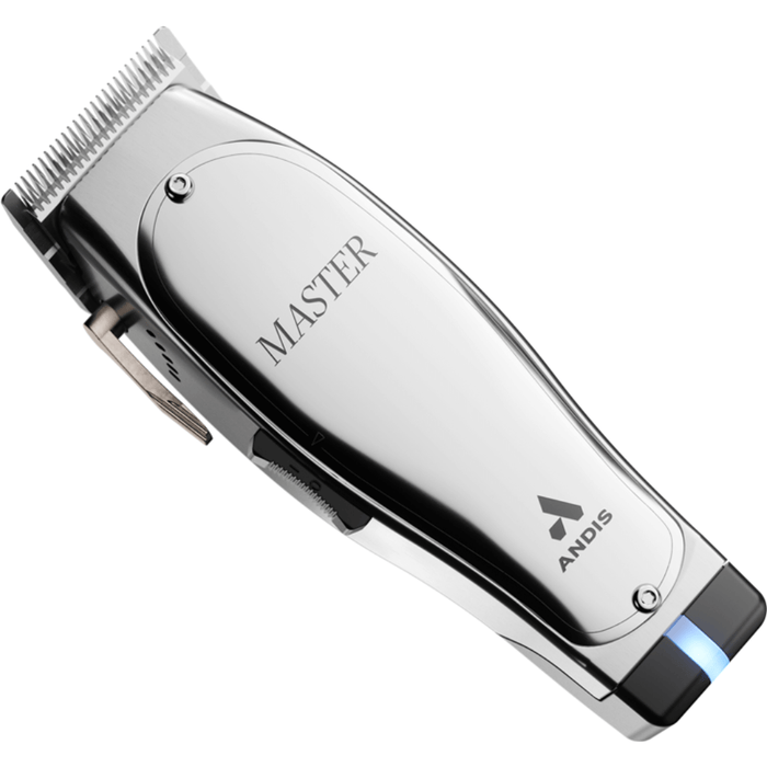 Andis Professional Master Cordless Clipper Lithium Ion Adjustable Blade #12660 & Slimline Pro Li Cordless T-Blade Hair Trimmer D-8 Chrome #32810 & Profoil Lithium Plus Foil Shaver Ts-2 #17255