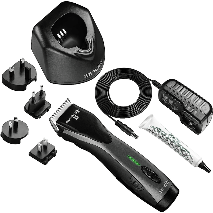 Andis Supra Zr Ii #79160 Cordless Detachable Blade Clipper With Ceramicedge Blade New Update Of #79005