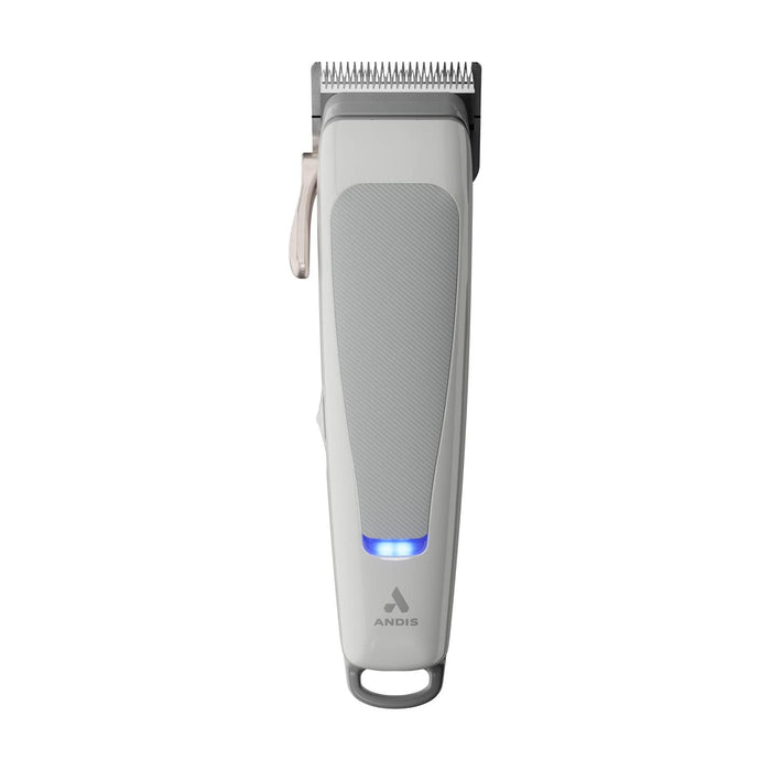Andis Revite Cordless Lithium-Ion Adjustable Taper Hair Cutting Clipper With Stainless Steel Blade - Grey #86100