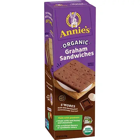 Annie's Homegrown - Grəm Sandwich Smorəs (Pack of 6-8 Oz)