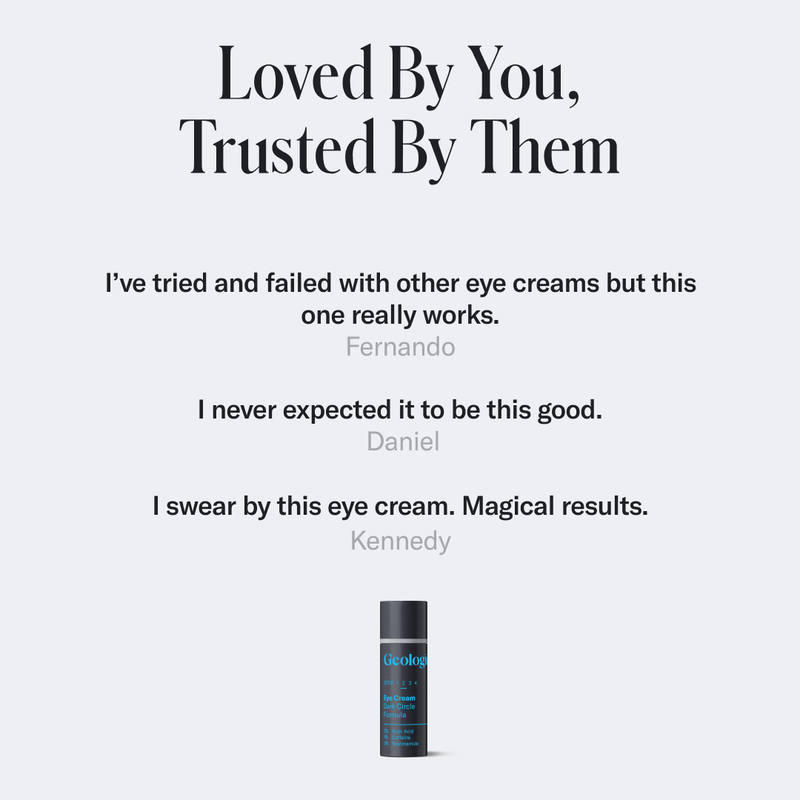 Geologie Eye Cream - Dark Circle Formula Skin Care