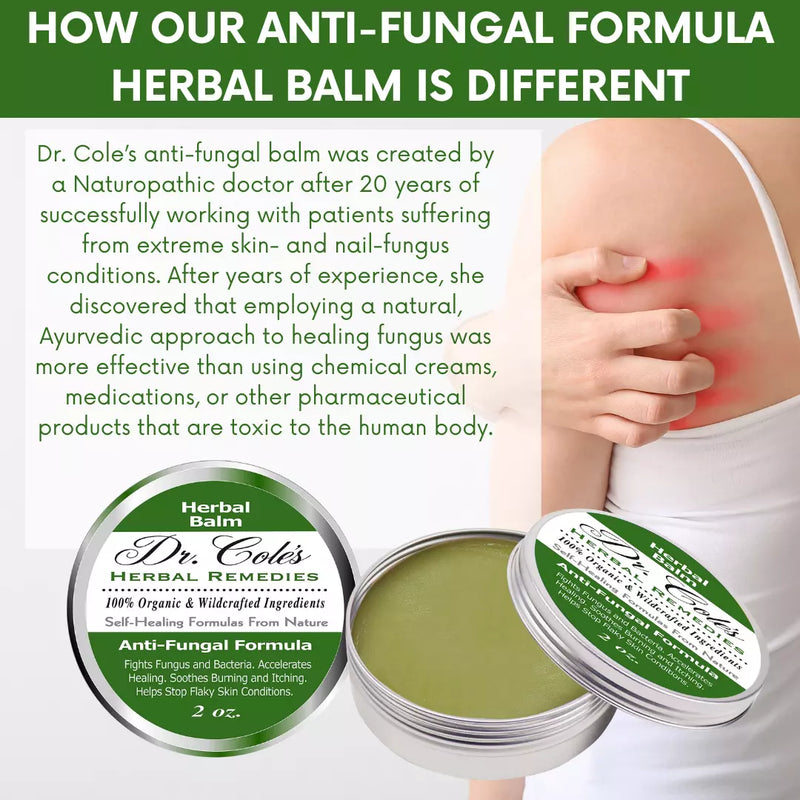 COLEHERBALS 07 - Dr. Cole's Antifungal Balm Herbal