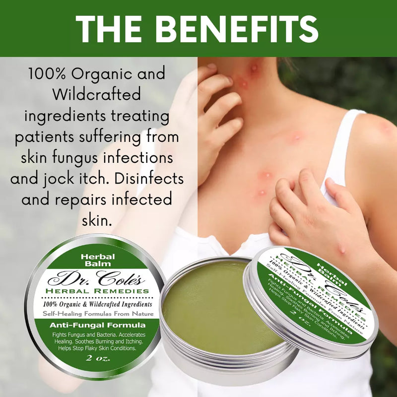 COLEHERBALS 07 - Dr. Cole's Antifungal Balm Herbal
