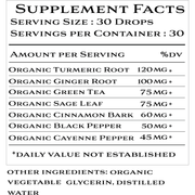 Khroma Herbal Products Organic Anti-Inflammatory Blend Supplements