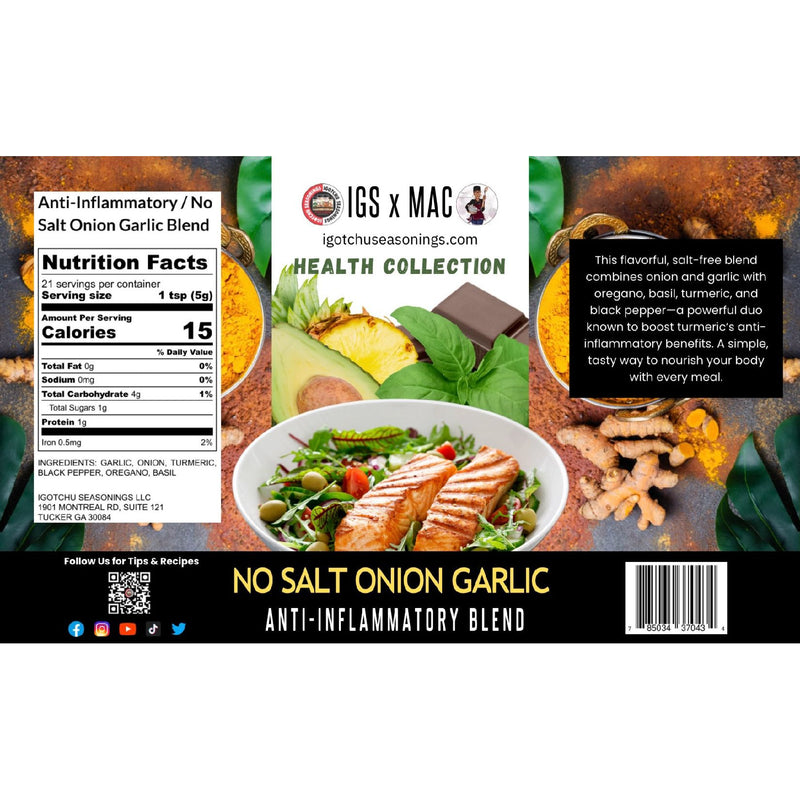 Igotchu Seasonings The 8 oz Health Collection Collab Bundle