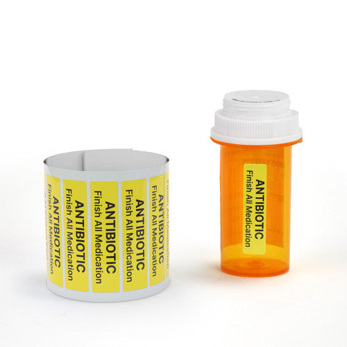 Label Finish All Medicine 2 Ct