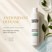 Morning Person Beauty Antioxidant Plant Protein Face Cleanser Cleanser Misty Rose