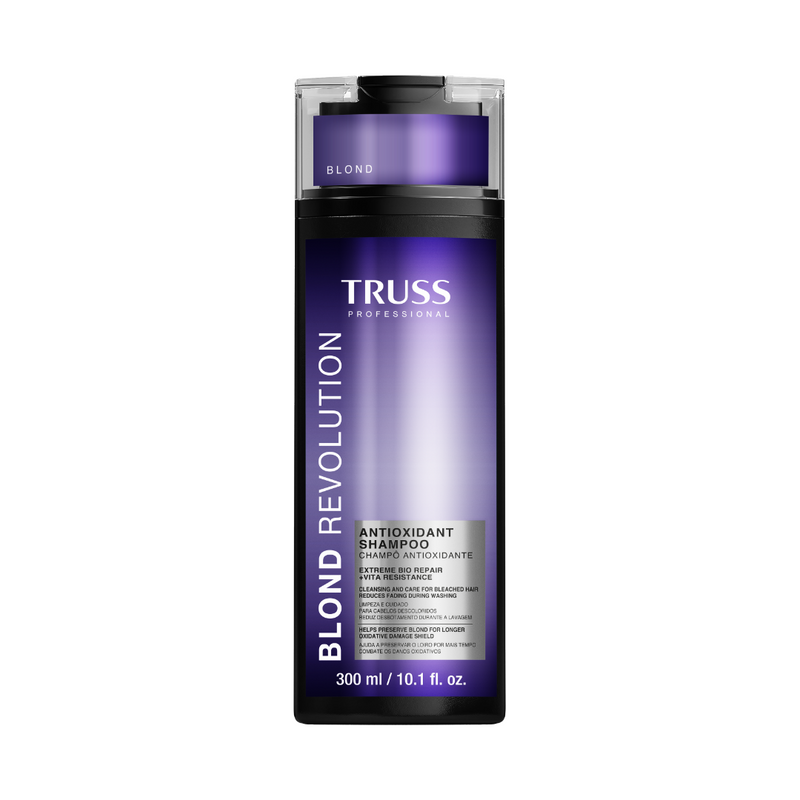 VIP Extensions Truss Blond Revolution Antioxidant Shampoo 10 fl oz Shampoo Black
