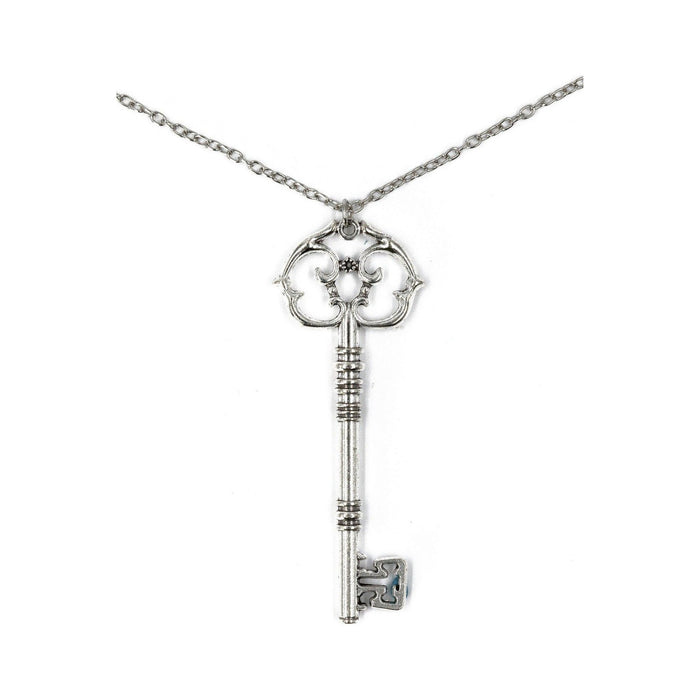 The Bullish Storeantique Key Pendant Necklace In Gift Box (Aged Brass Tone Or Silver)