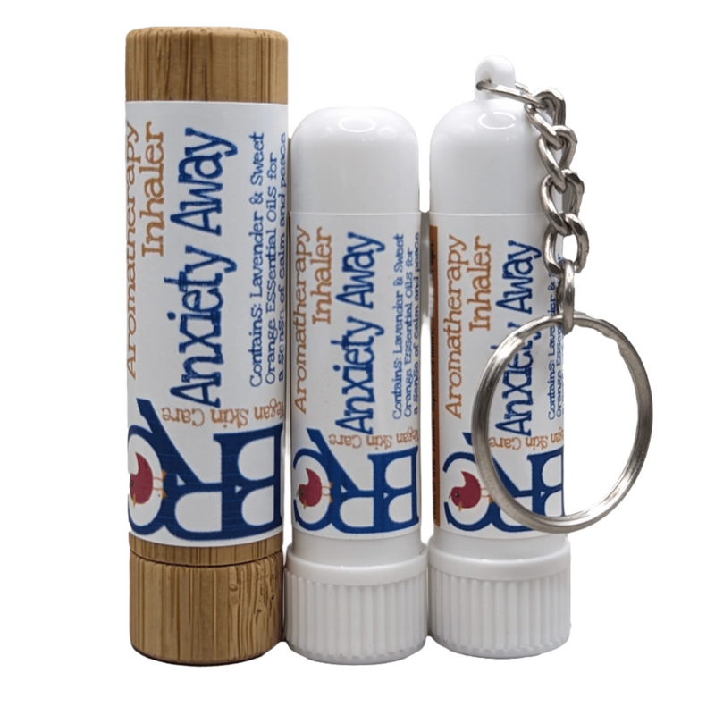By Robin Creations Anxiety Away Aromatherapy Inhaler Massage & Relaxation