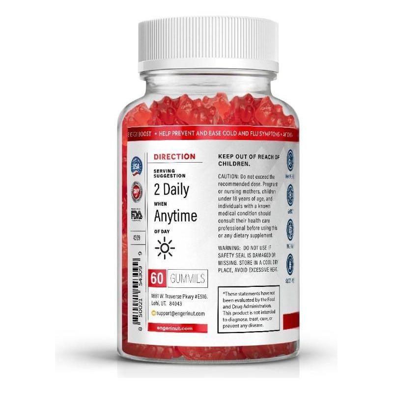 Energi Nutrition Apple Cider Vinegar Gummies Supplement