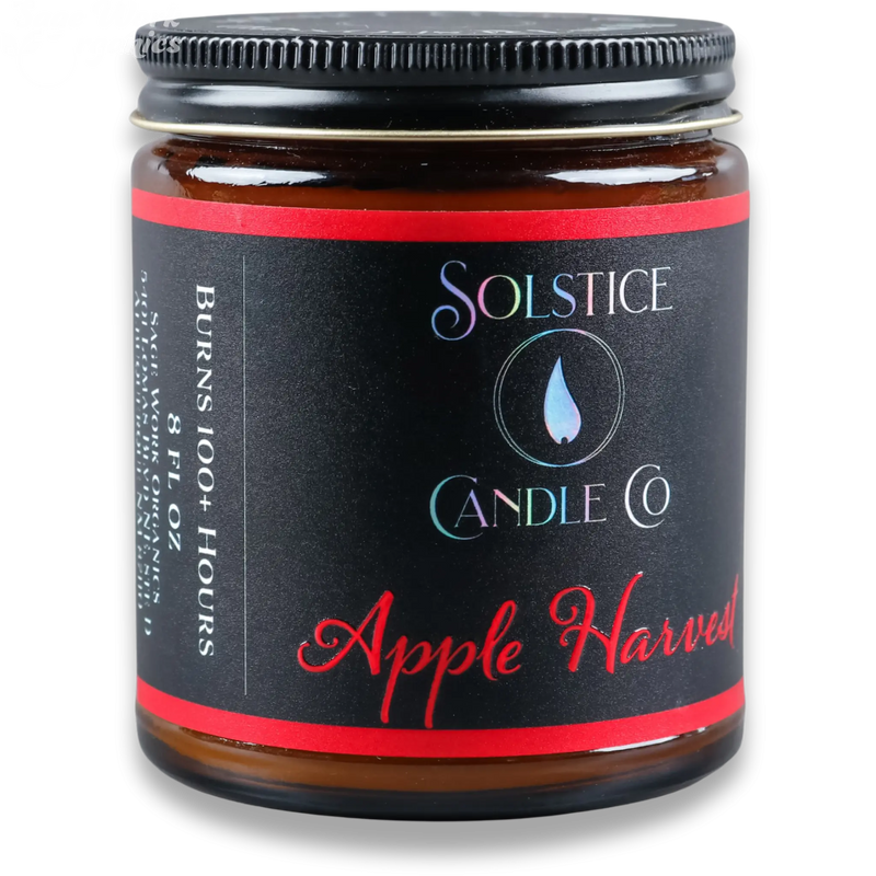 SageWork Organics Apple Harvest Candle Scented Candles